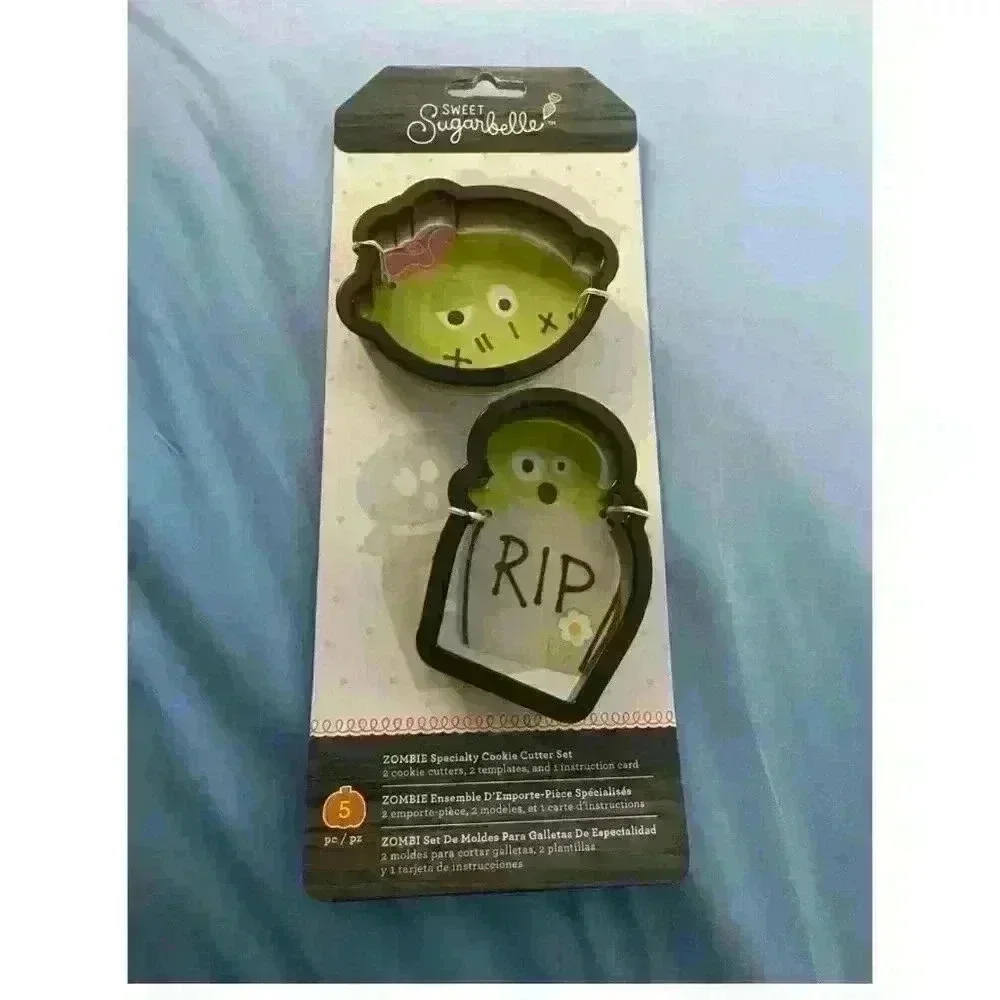 Sweet Sugarbelle ZOMBIE Specialty Cookie Cutter set 5 pc